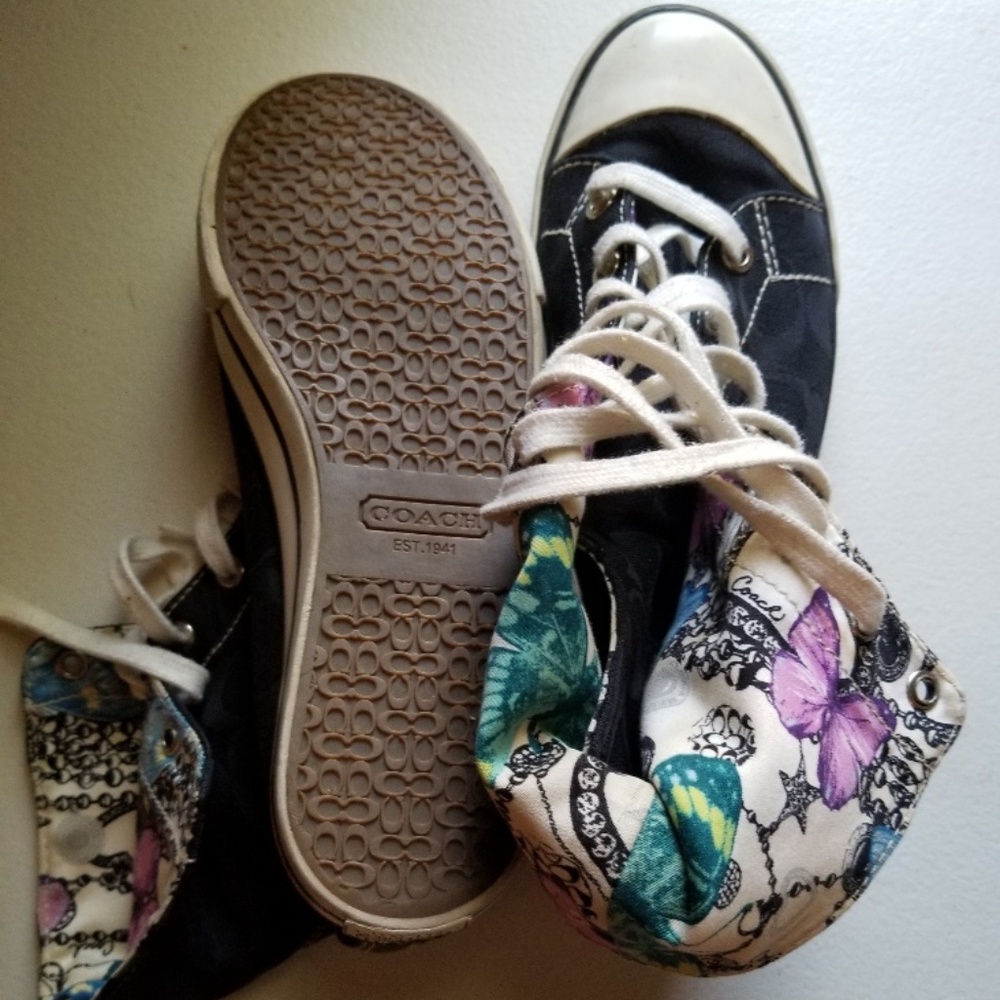 Coach High Top Shoes